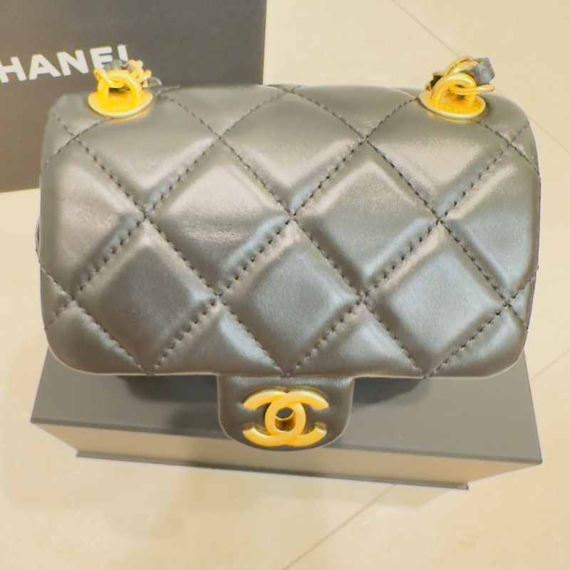 CHANEL方胖子 口蓋包 季節款-20