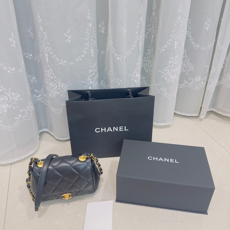 CHANEL方胖子 口蓋包 季節款-26