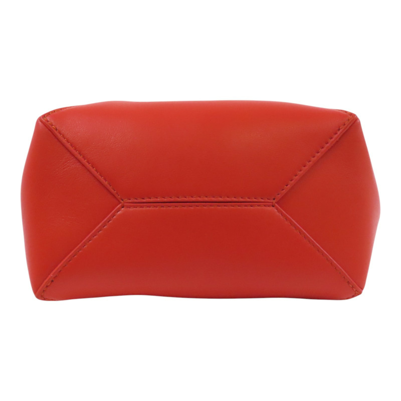 LOEWE 牛皮皮革Mini Puzele Fold Tote金扣手挽肩背兩用袋-3