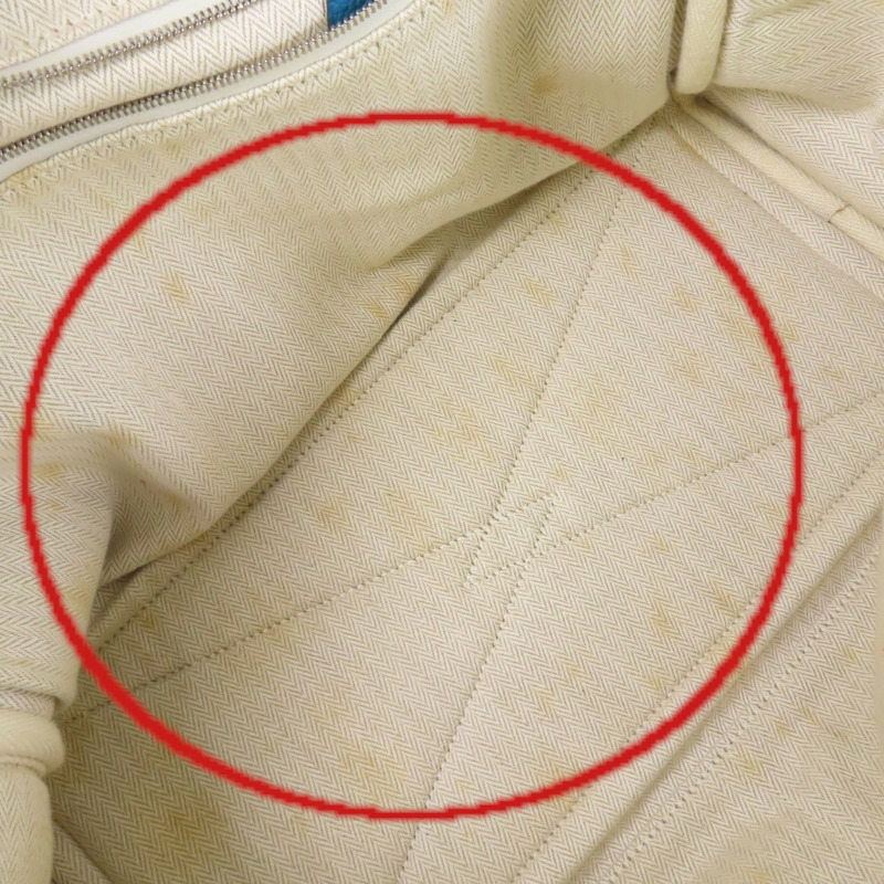 HERMES Clemence皮革Victoria銀扣手挽袋-16