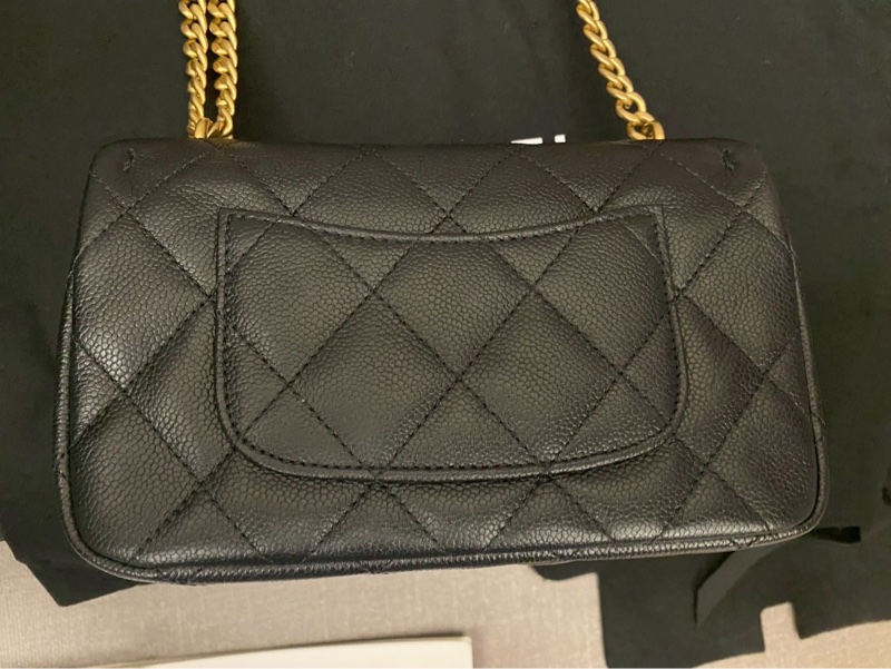 Chanel 24P 愛心金球 愛心鏈 愛心方胖-3