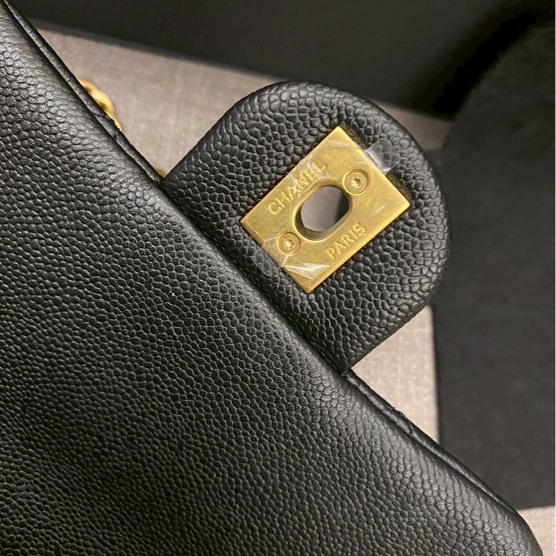 Chanel 24P 愛心金球 愛心鏈 愛心方胖-12