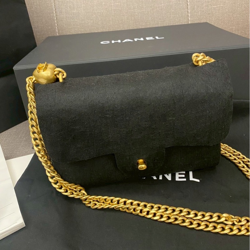 Chanel 24P 愛心金球 愛心鏈 愛心方胖-13