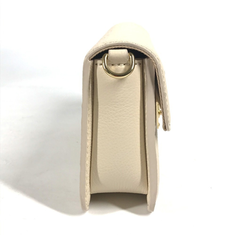 路易威登 M82836 Monogram Empreinte 鏈條 Metis Pochette 皮革肩背包，米色-3