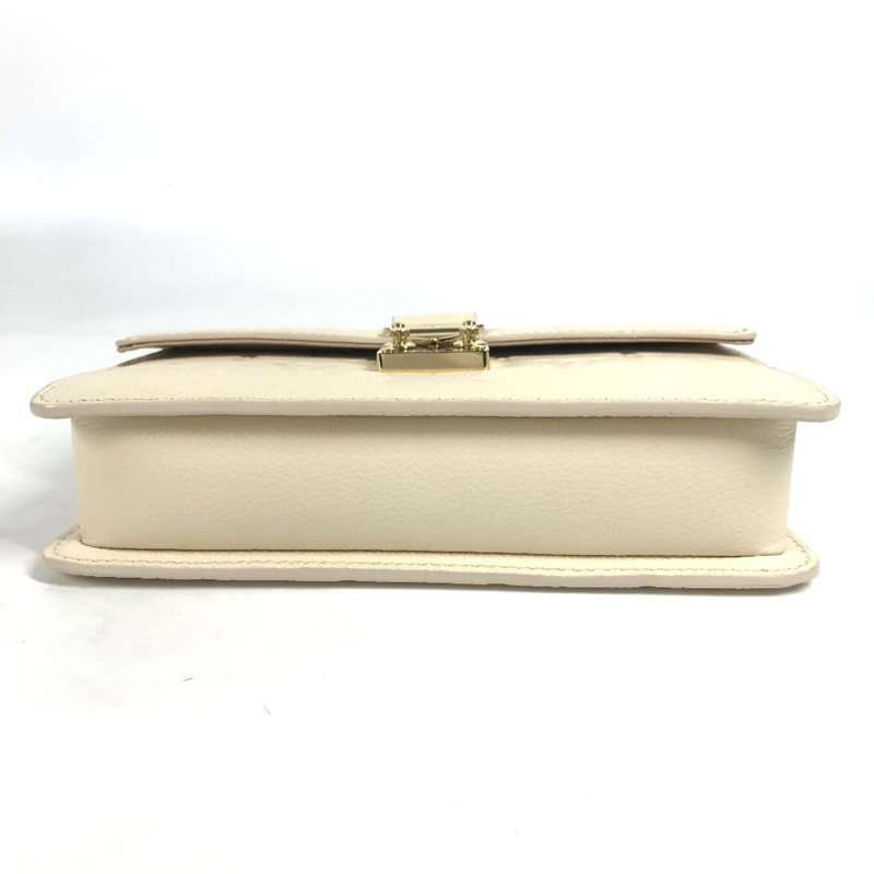 路易威登 M82836 Monogram Empreinte 鏈條 Metis Pochette 皮革肩背包，米色-5