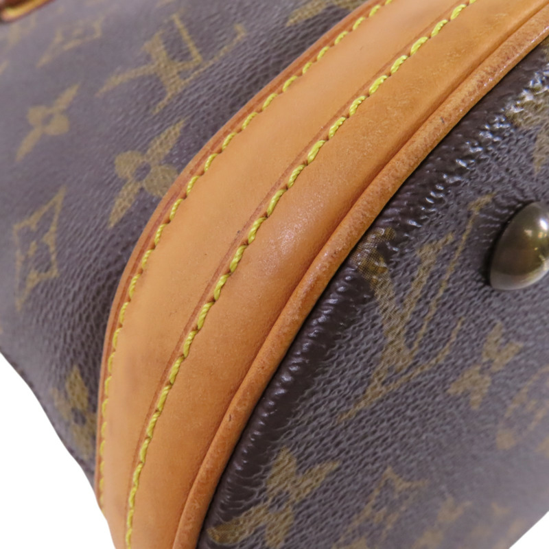 LOUIS VUITTON Monogram Bucket PM金扣肩背袋-10