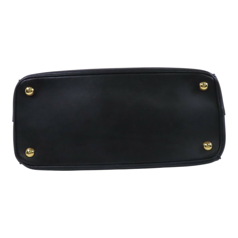 PRADA Saffiano皮革2Way Shoulder金扣手挽肩背兩用袋-3