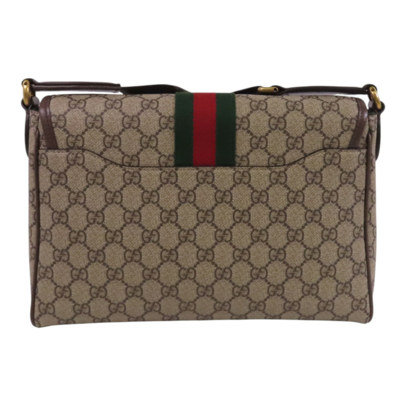 GUCCI 塗層帆布Ophidia Medium Messenger金扣肩背袋-1