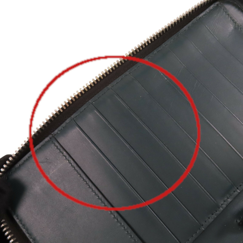 BURBERRY 塗層帆布Zipper Long Wallet銀扣拉鏈長錢包-15