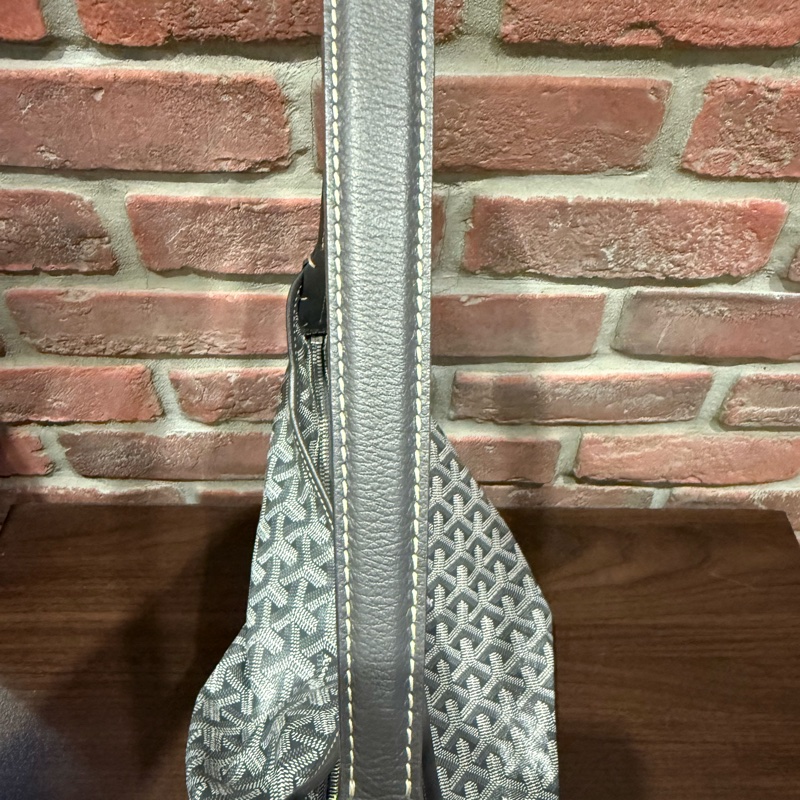 Goyard hobo肩背包 灰色-6