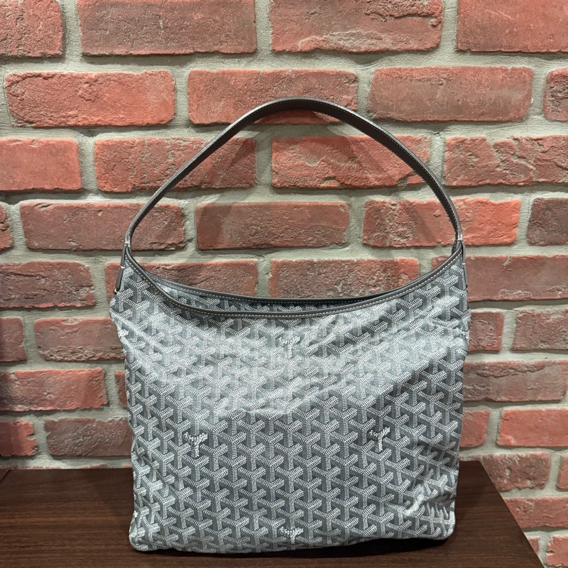 Goyard hobo肩背包 灰色-23