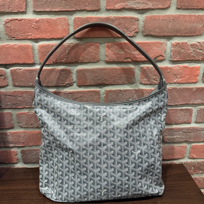 Goyard hobo肩背包 灰色-24