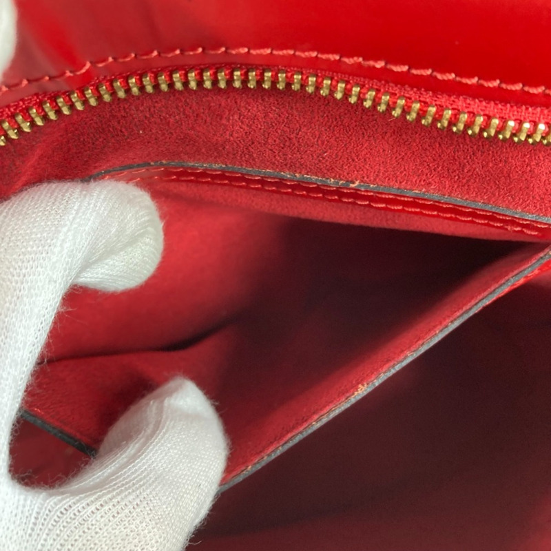 LOUIS VUITTON M52267 Epi Saint-Jacques 購物手提包,單肩皮革,女款,卡斯蒂利亞紅-10