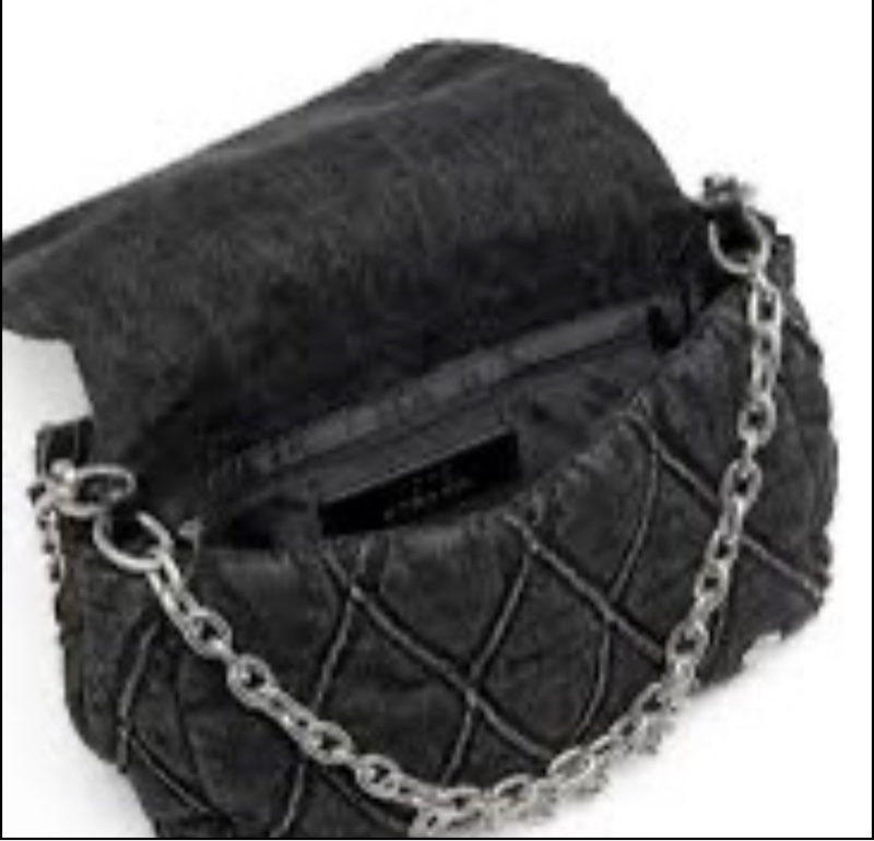 Diesel Charm-D 掛飾logo單肩包中號黑色-4