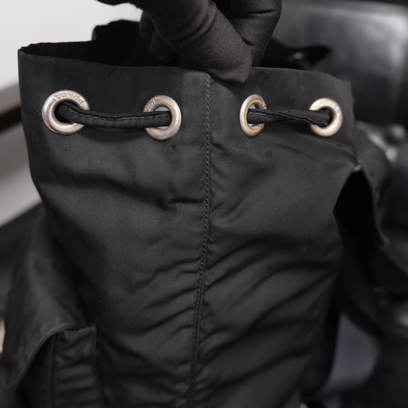 Prada Nylon Vintage Backpack 25 普拉達中古尼龍背包/書包-11