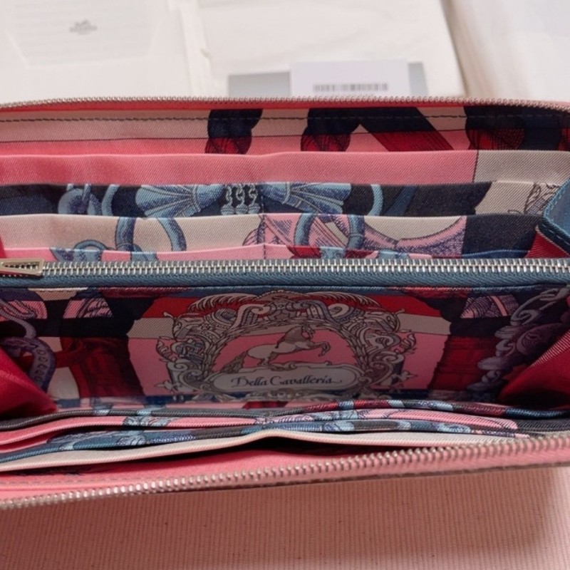 HERME'S Silk'ln 絲巾長夾-12