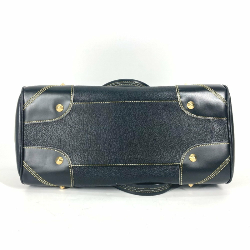 LOUIS VUITTON M95623 Suhali 鉚釘 Radiu 皮革肩背包/手提包,女款,Noir 黑色-4