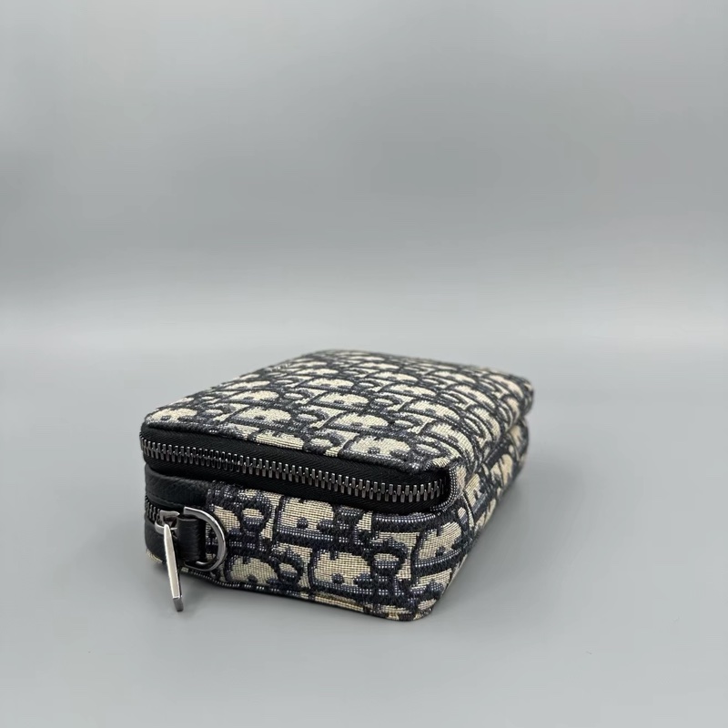 99新帶膜🈶購證😍Dior經典老花男款相機包斜挎單肩包-23