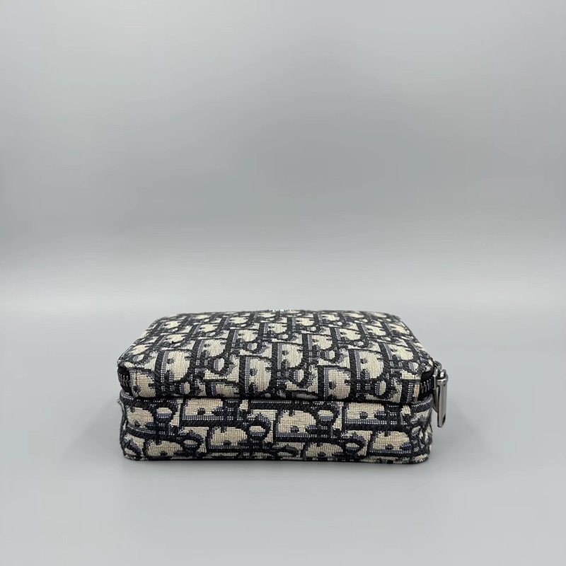 99新帶膜🈶購證😍Dior經典老花男款相機包斜挎單肩包-25