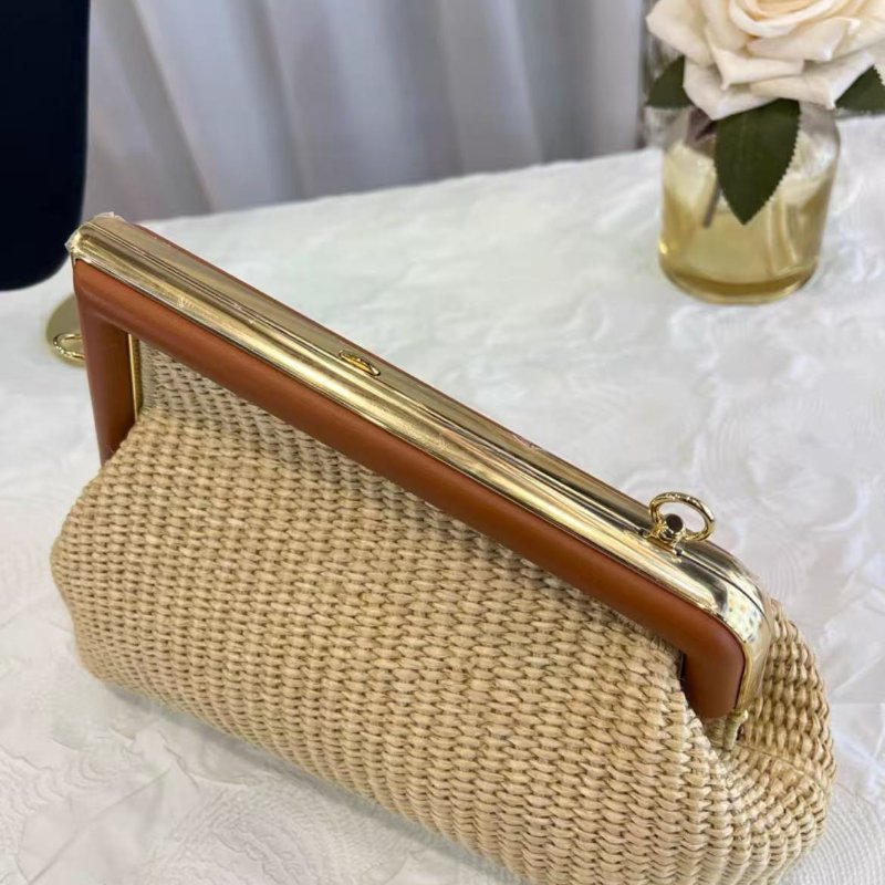 FENDI First 小號 草編包 26*18*9.5 99新配件塵袋-1