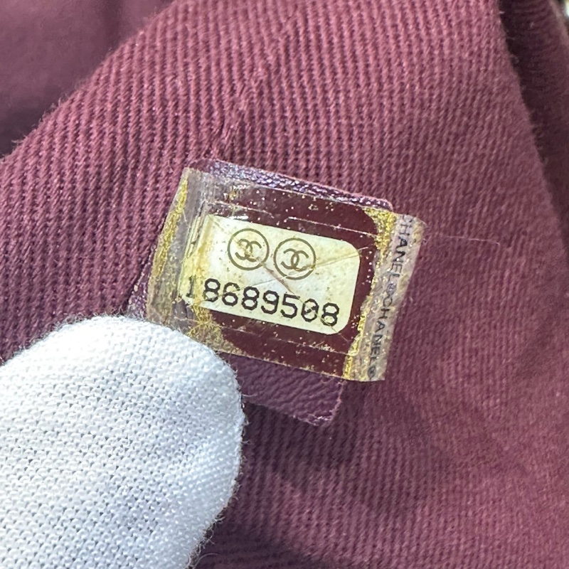 Chanel 香奈儿 黑金荔枝纹 手提单肩-7