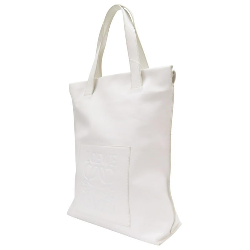 白色 羊皮 肩背包-2