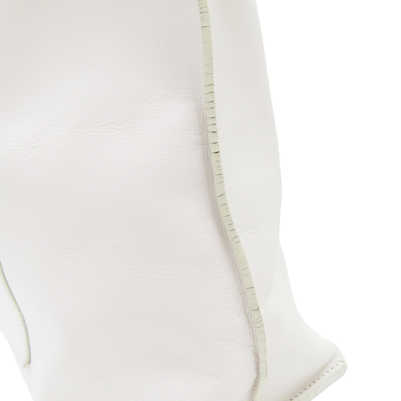 白色 羊皮 肩背包-15