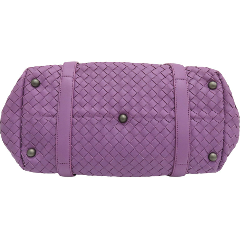 紫色 編織 牛皮 Montaigne 肩背包【BOTTEGA VENETA BV 寶緹嘉】-3