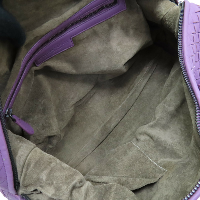 紫色 編織 牛皮 Montaigne 肩背包【BOTTEGA VENETA BV 寶緹嘉】-4