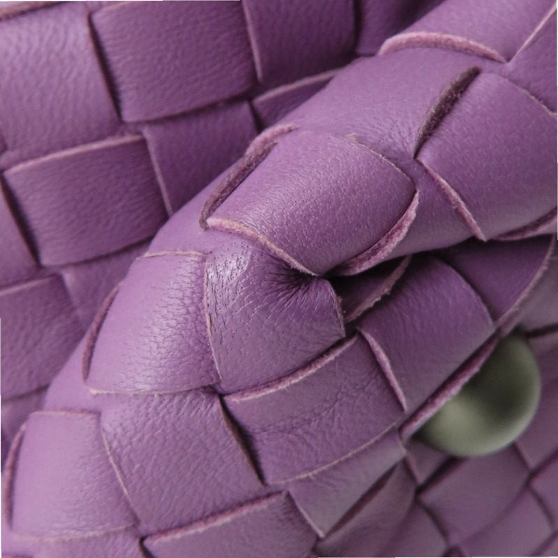 紫色 編織 牛皮 Montaigne 肩背包【BOTTEGA VENETA BV 寶緹嘉】-10