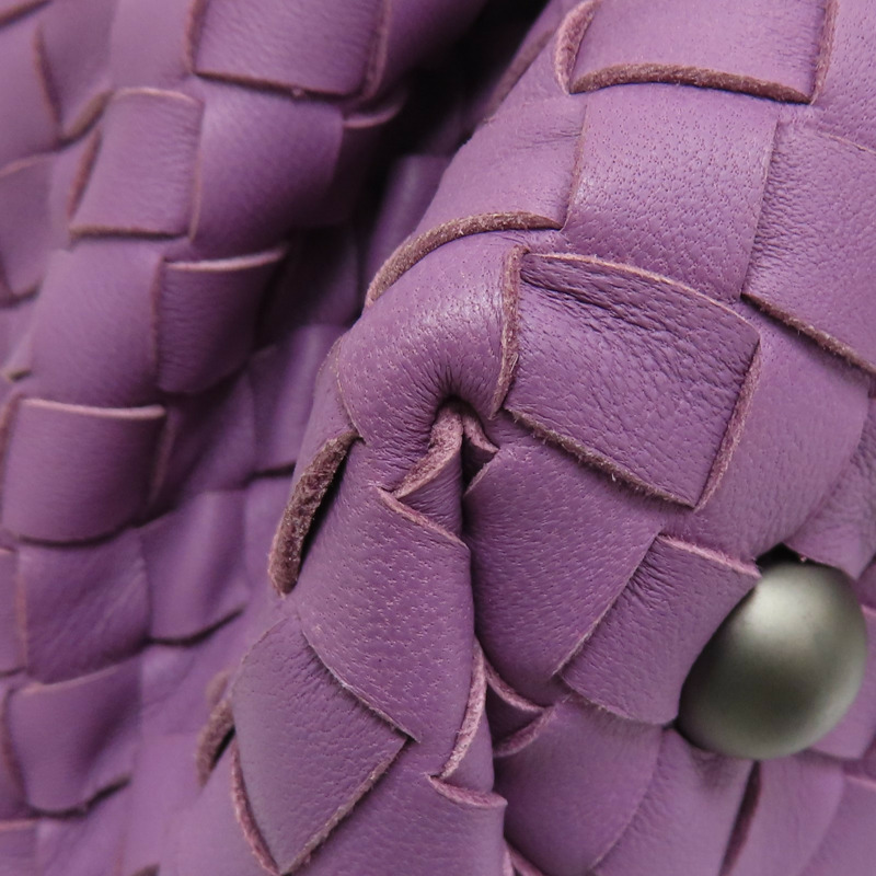 紫色 編織 牛皮 Montaigne 肩背包【BOTTEGA VENETA BV 寶緹嘉】-13