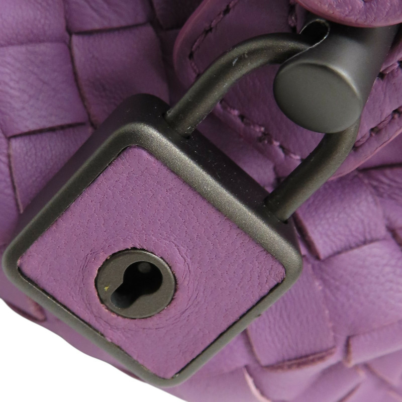 紫色 編織 牛皮 Montaigne 肩背包【BOTTEGA VENETA BV 寶緹嘉】-15