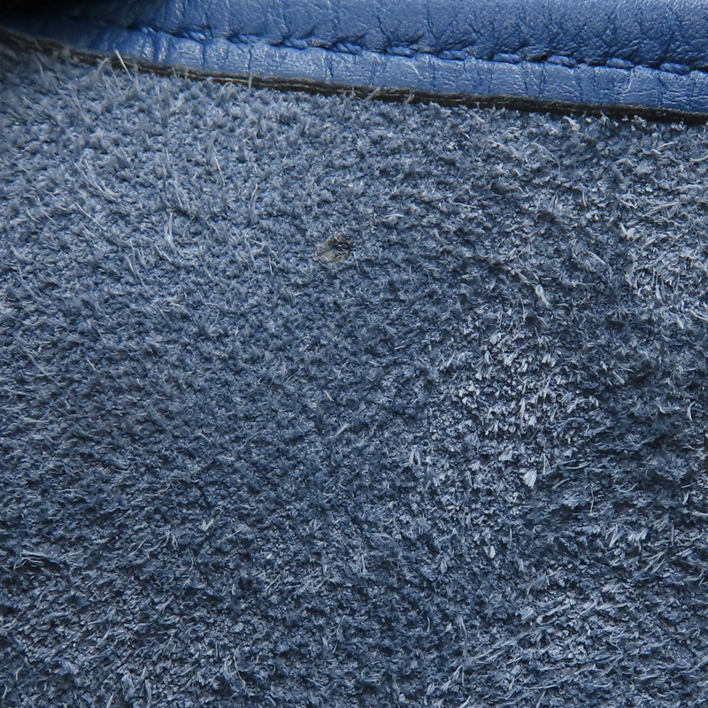 藍色 TC皮革 Mini Evelyne 肩背包 X刻-14