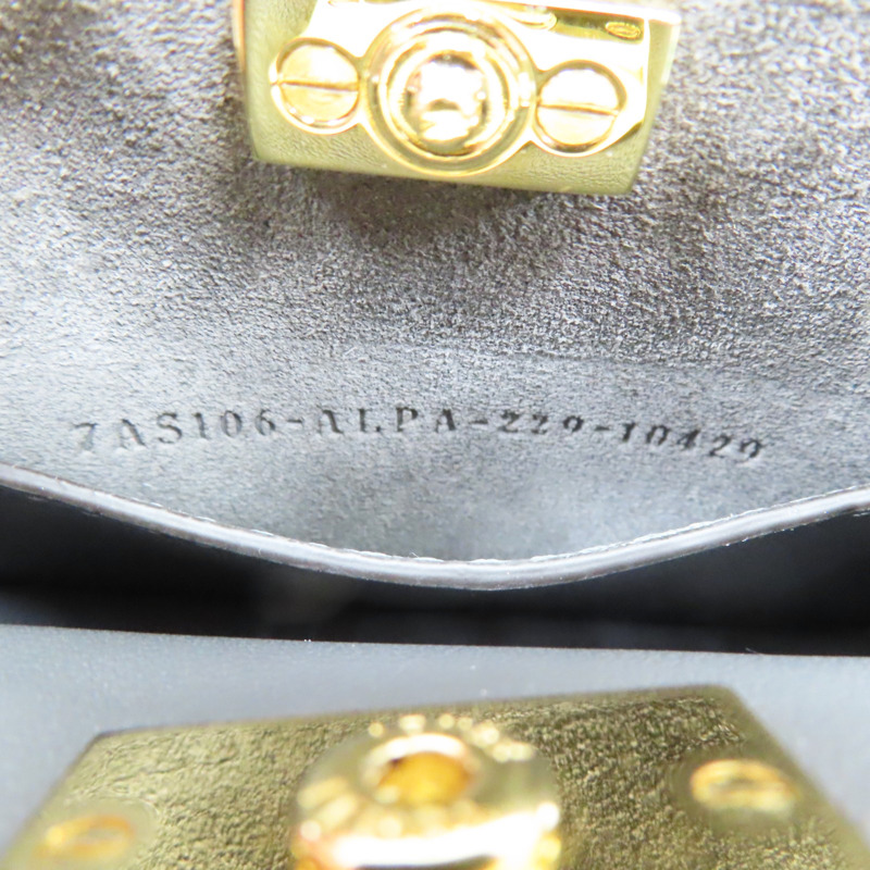 灰色 棉毛 Mini Peekaboo 肩背包-7