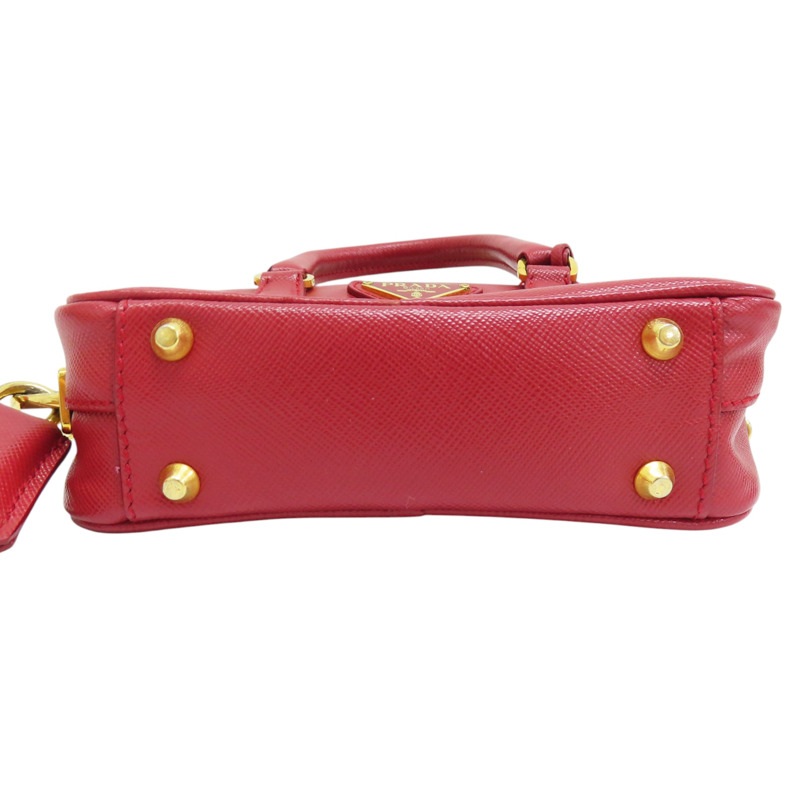 紅色 Mini Saffiano 肩背包 BL0841-3