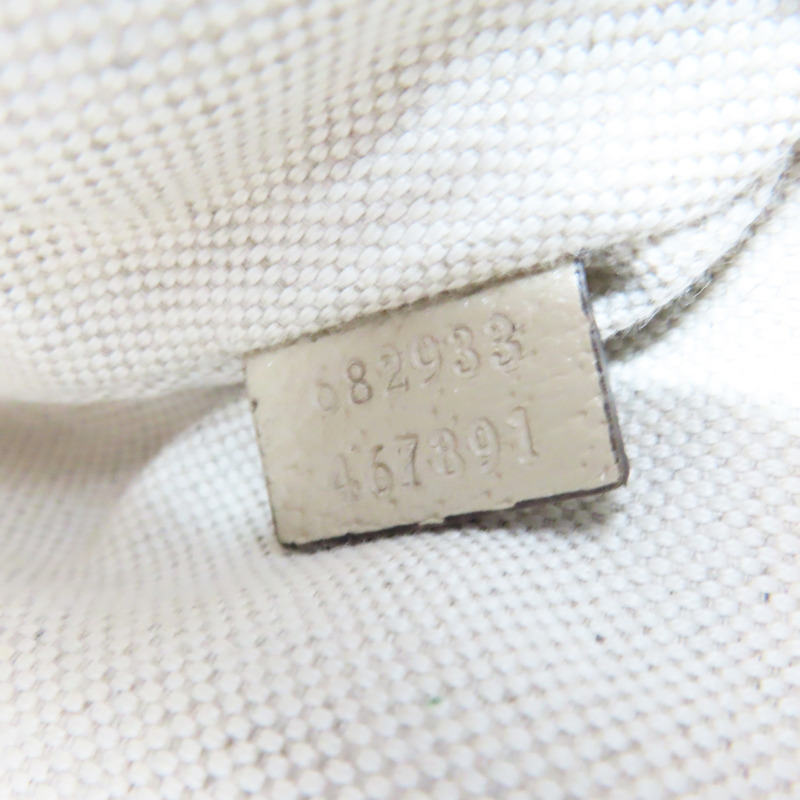 米色 PVC塗層帆布 腰包 682933-7