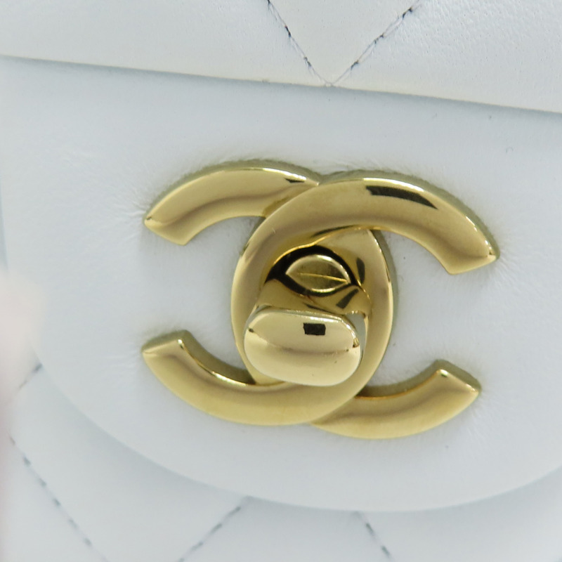 藍色 羊皮 Mini Matelasse 肩背包 A69900-6