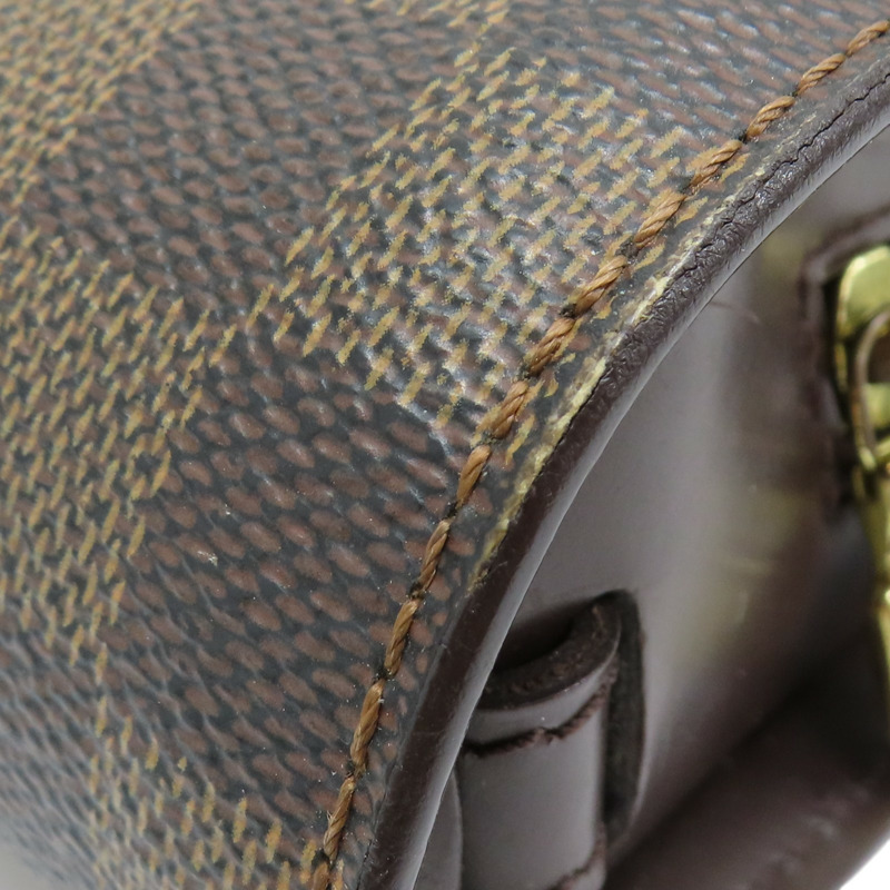 棕色 棋盤格 帆布 Pochette Saint Louis 手拿包 N51993-12