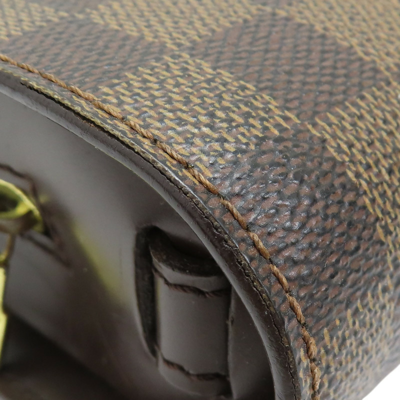 棕色 棋盤格 帆布 Pochette Saint Louis 手拿包 N51993-13