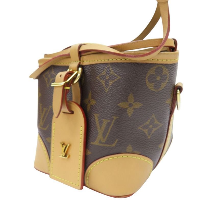 棕色 原花 帆布 Noe Purse 肩背包 M57099-2