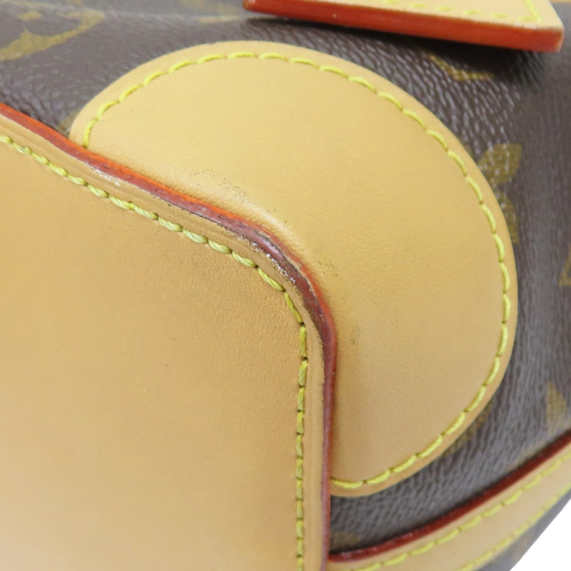 棕色 原花 帆布 Noe Purse 肩背包 M57099-8