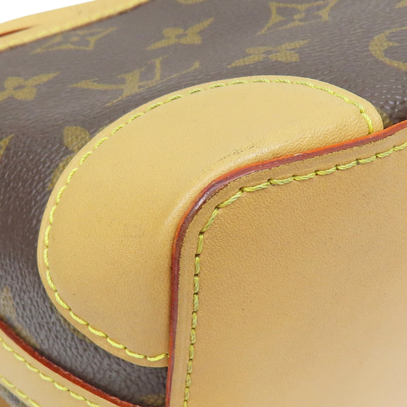 棕色 原花 帆布 Noe Purse 肩背包 M57099-9