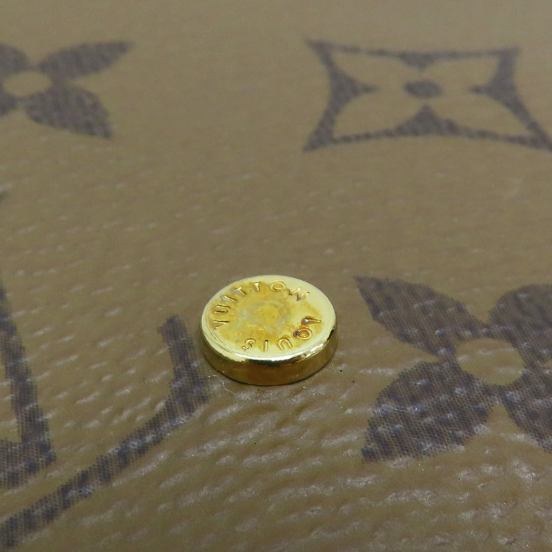 棕色 原花帆布 Atlantis BB 肩背包 M46816 M46816-14