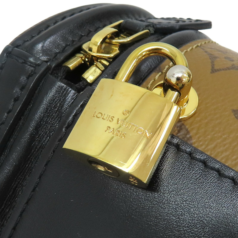 棕色 原花帆布 Cannes 圓筒包 兩用包 M43986-15