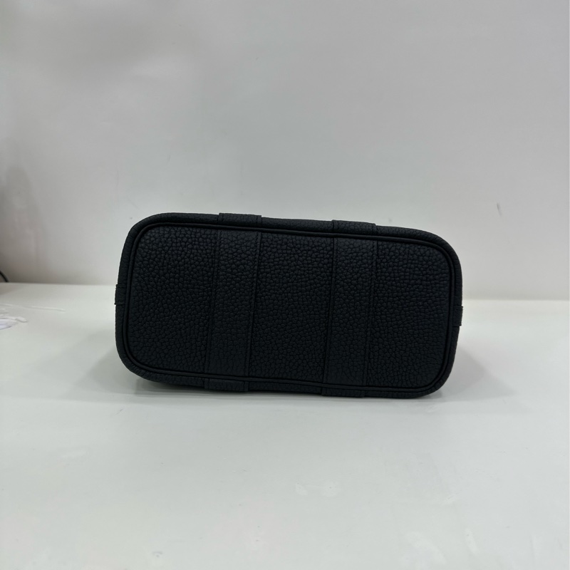 Hermes Mini Garden Party 黑銀 W刻 全新全套 25年3月原購證-5