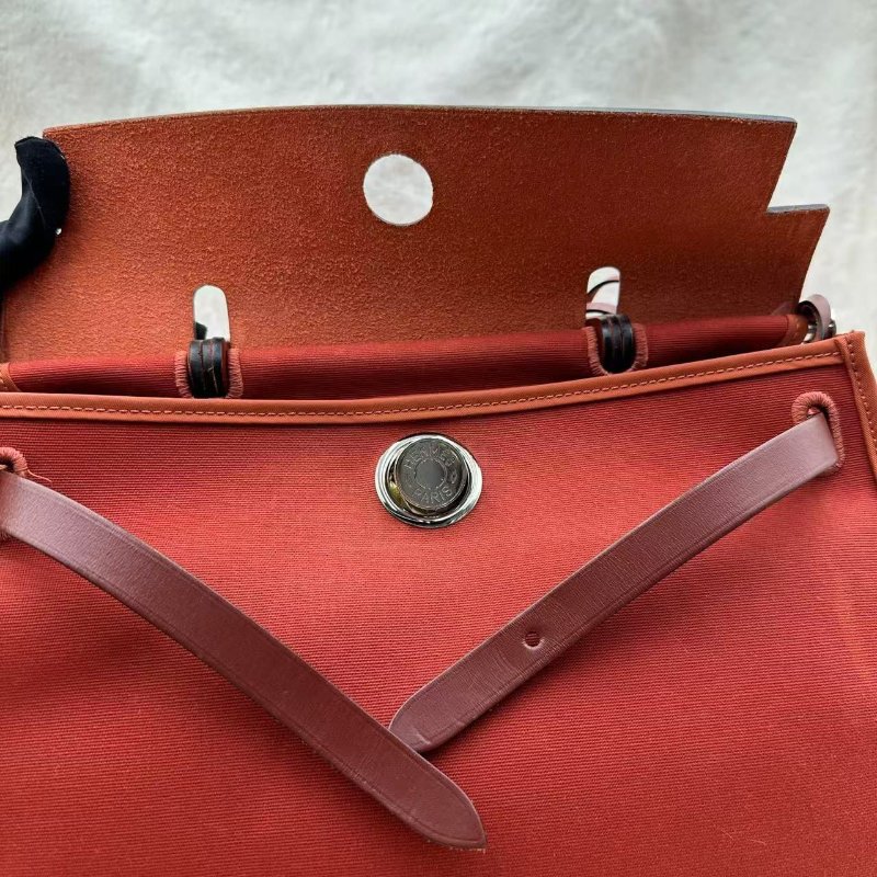 Hermes Herbag 31 石榴紅拼愛馬仕紅-2