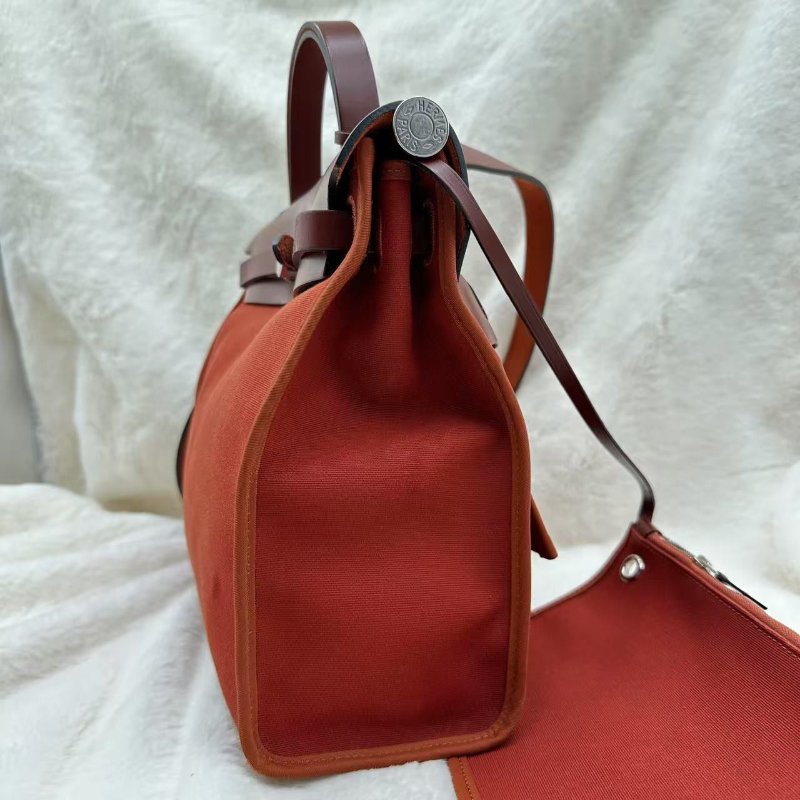Hermes Herbag 31 石榴紅拼愛馬仕紅-6
