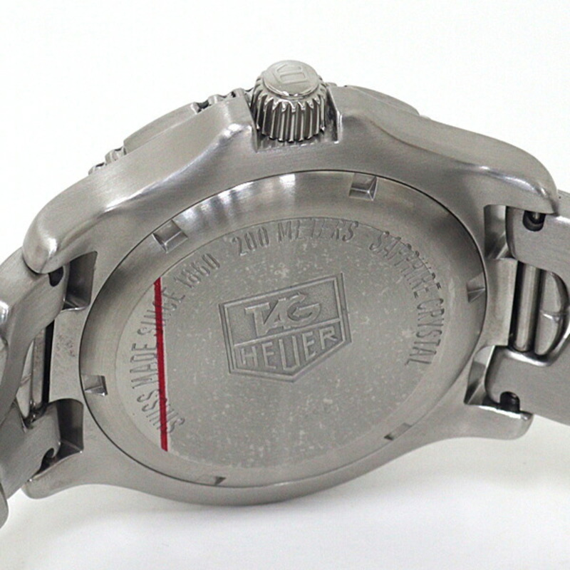 泰格豪雅 (TAG Heuer) 男士專業腕錶 WT1110 黑色錶盤石英錶-4