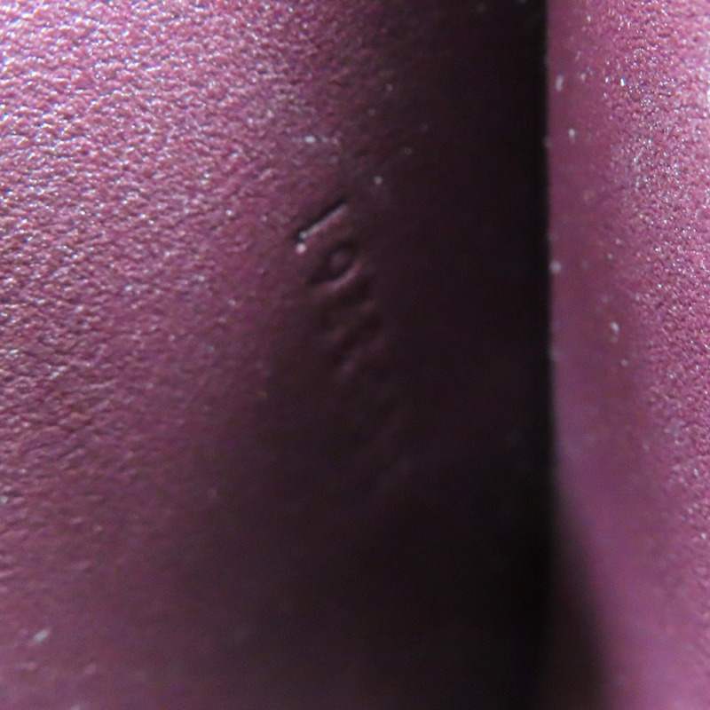 深紫/粉膚色 牛皮 Frame 肩背包-6