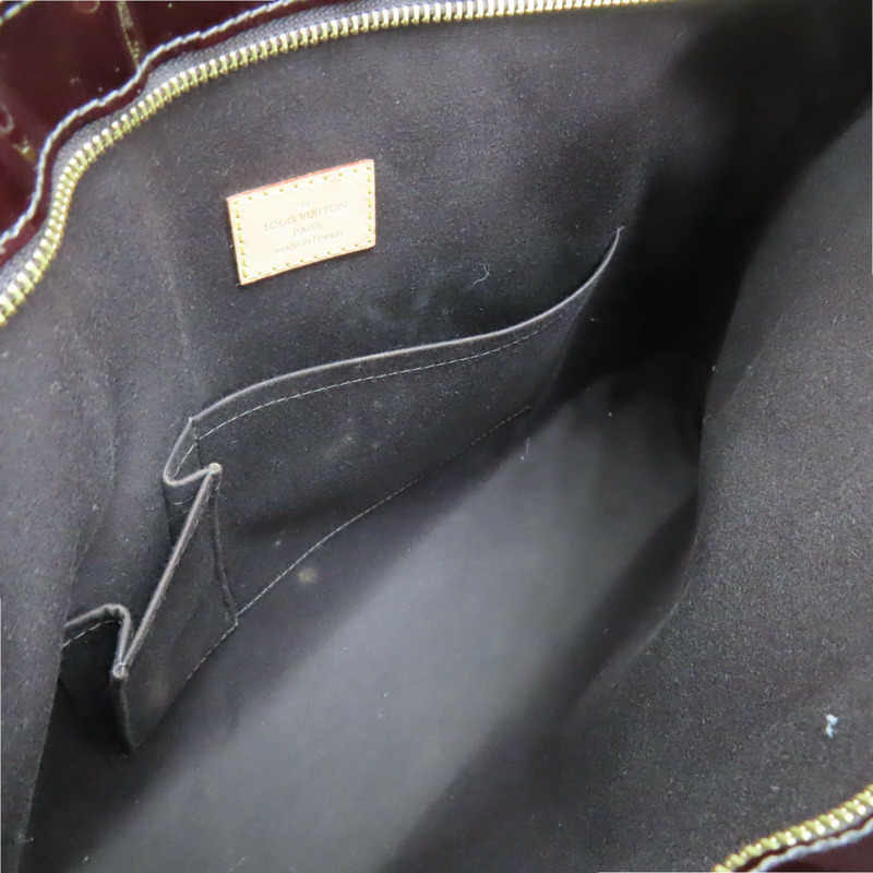 深紫色 原花 漆皮 Brentwood 單肩包 M91994-4